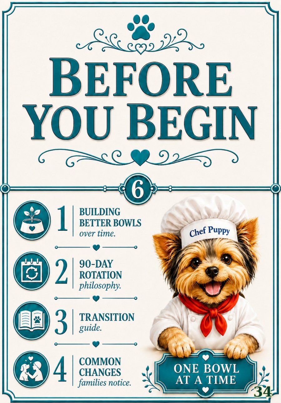 Cookbook preview page 34: Before You Begin Divider