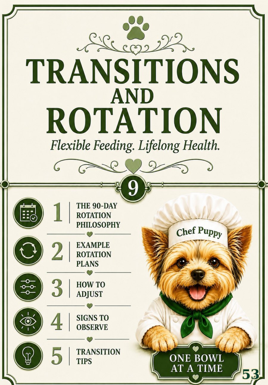 Cookbook preview page 53: Transitions and Rotation Divider