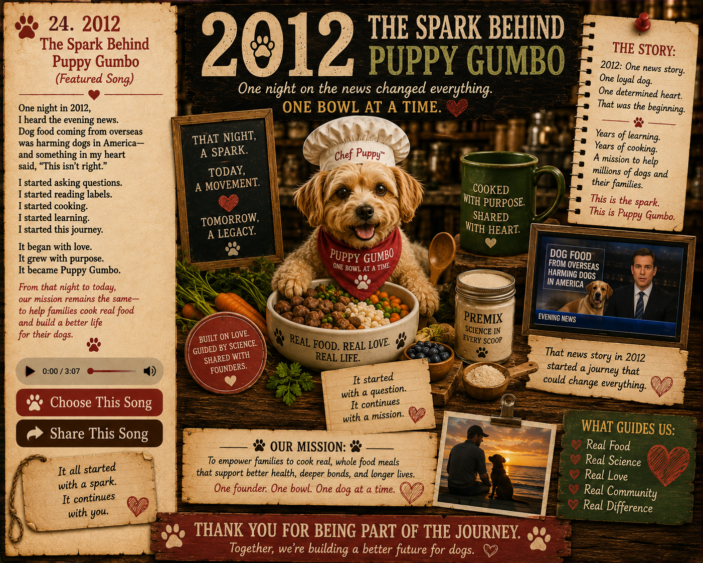 Approved Featured Song 24: 2012 — The Spark Behind Puppy Gumbo