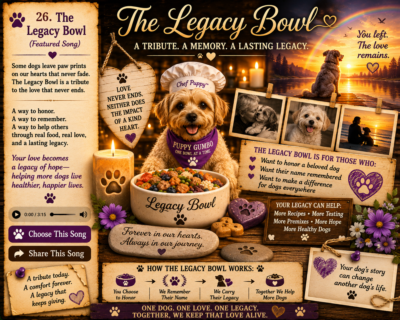 Approved Featured Song 26: Legacy Bowl — Female Version