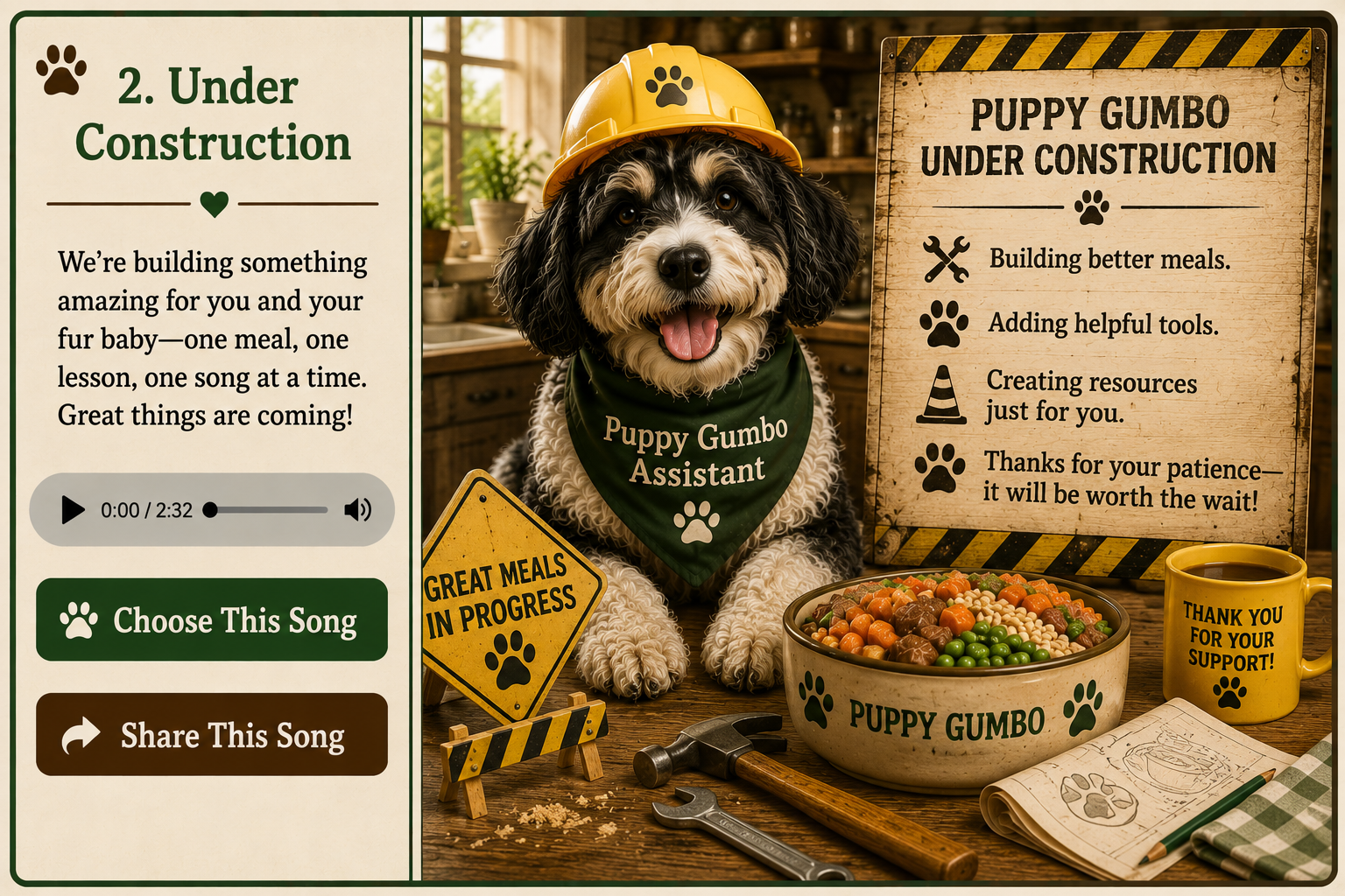 Approved Featured Song 2: Under Construction