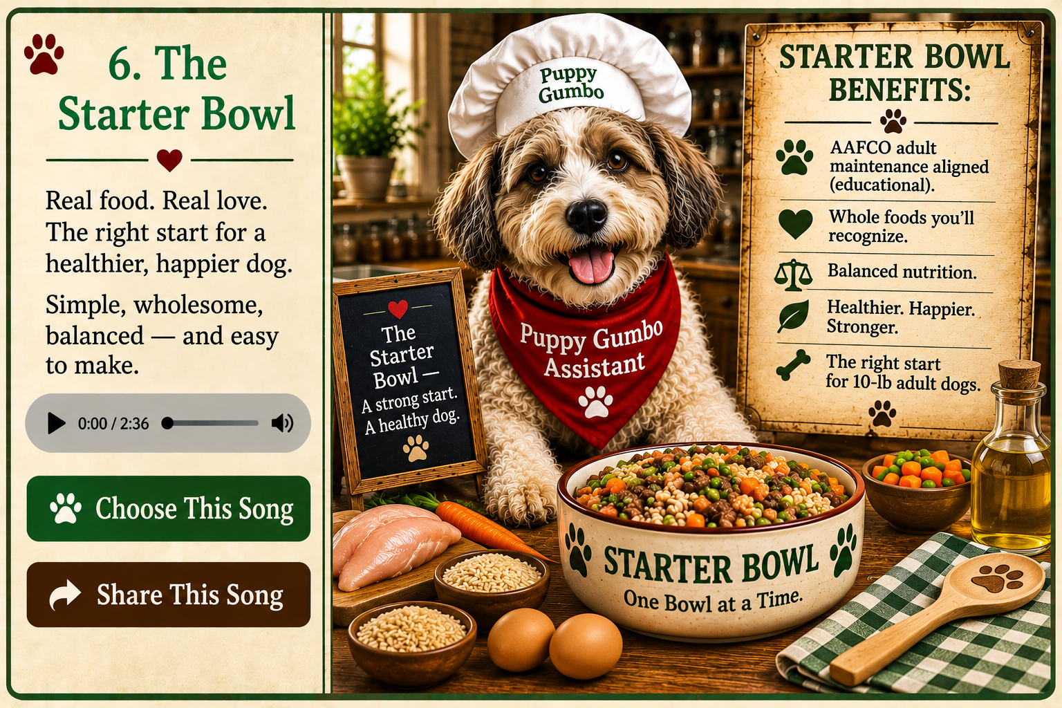 Approved Featured Song 6: The Starter Bowl