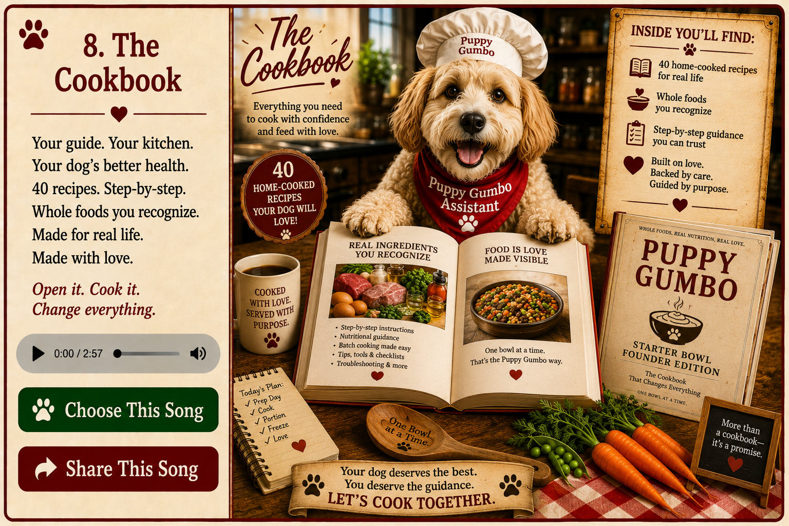 Approved Featured Song 8: The Cookbook